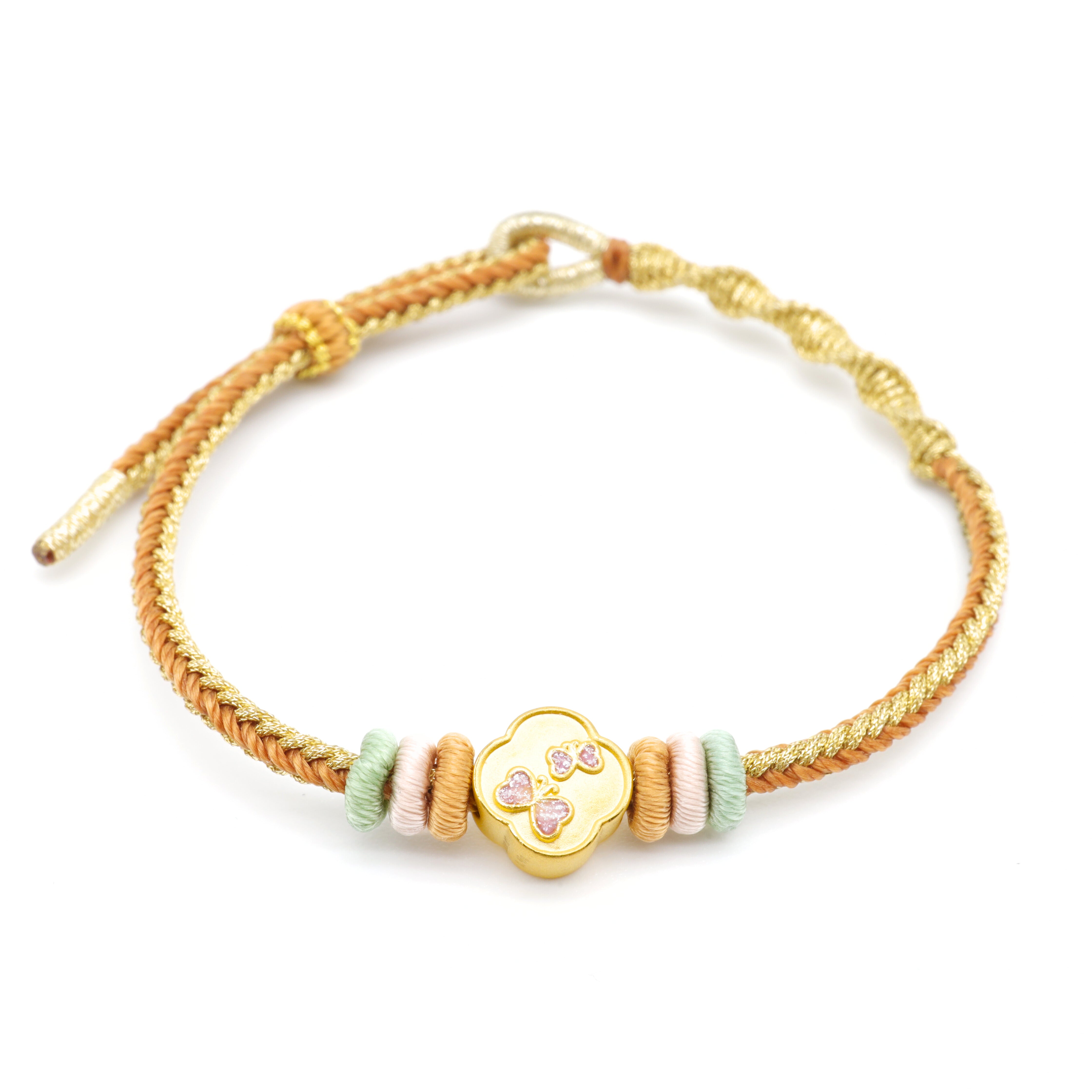 24K Gold charm Bracelet