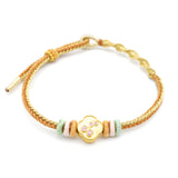 24K Gold charm Bracelet