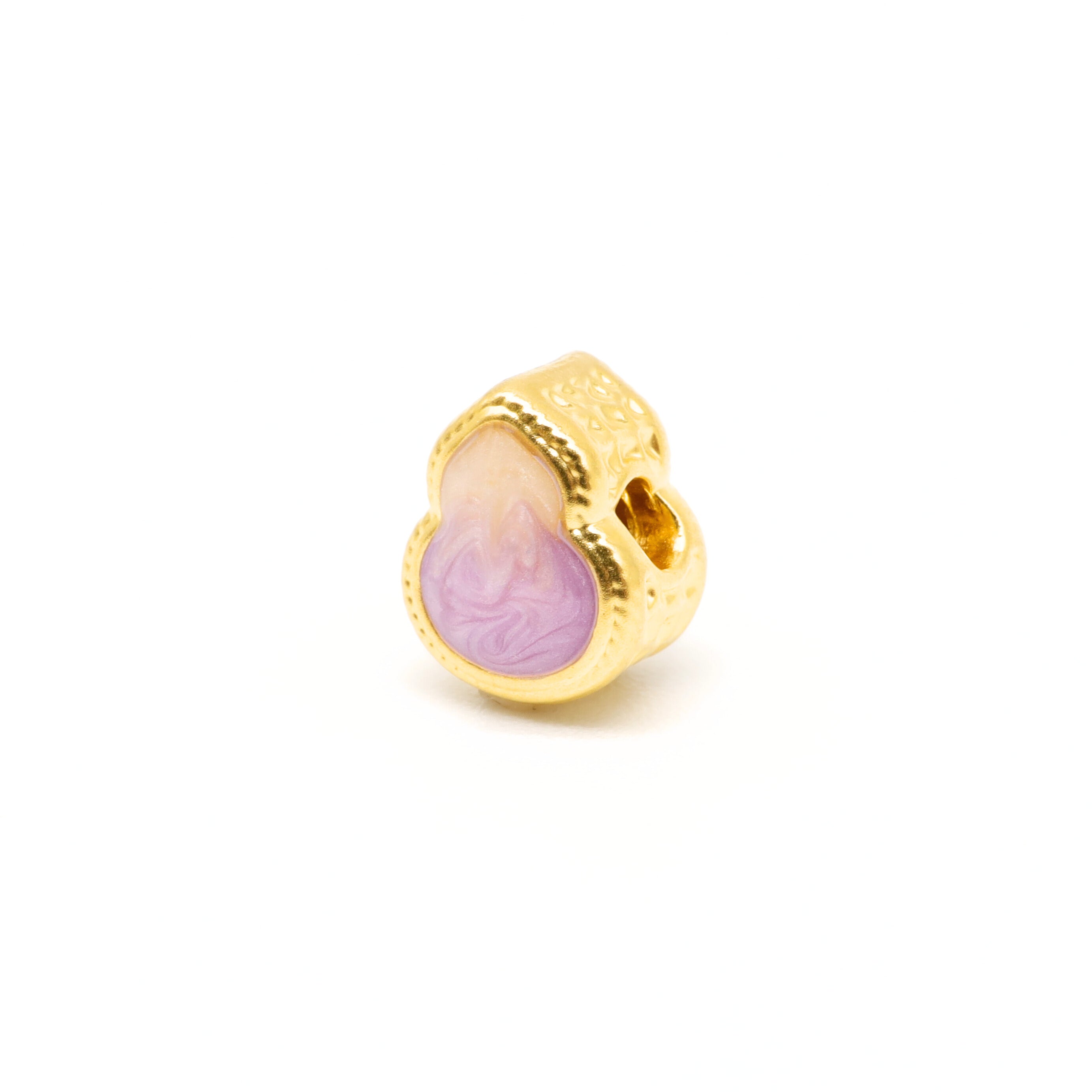 24K gold calabash charm