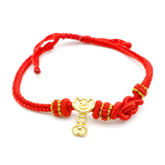24K Gold charm Bracelet