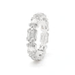 Luxury Lab-Grown Diamond Baguette Cluster Ring