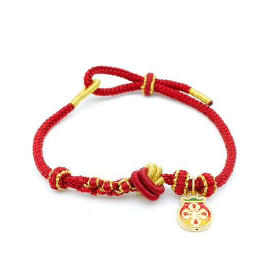 24K Gold charm Bracelet