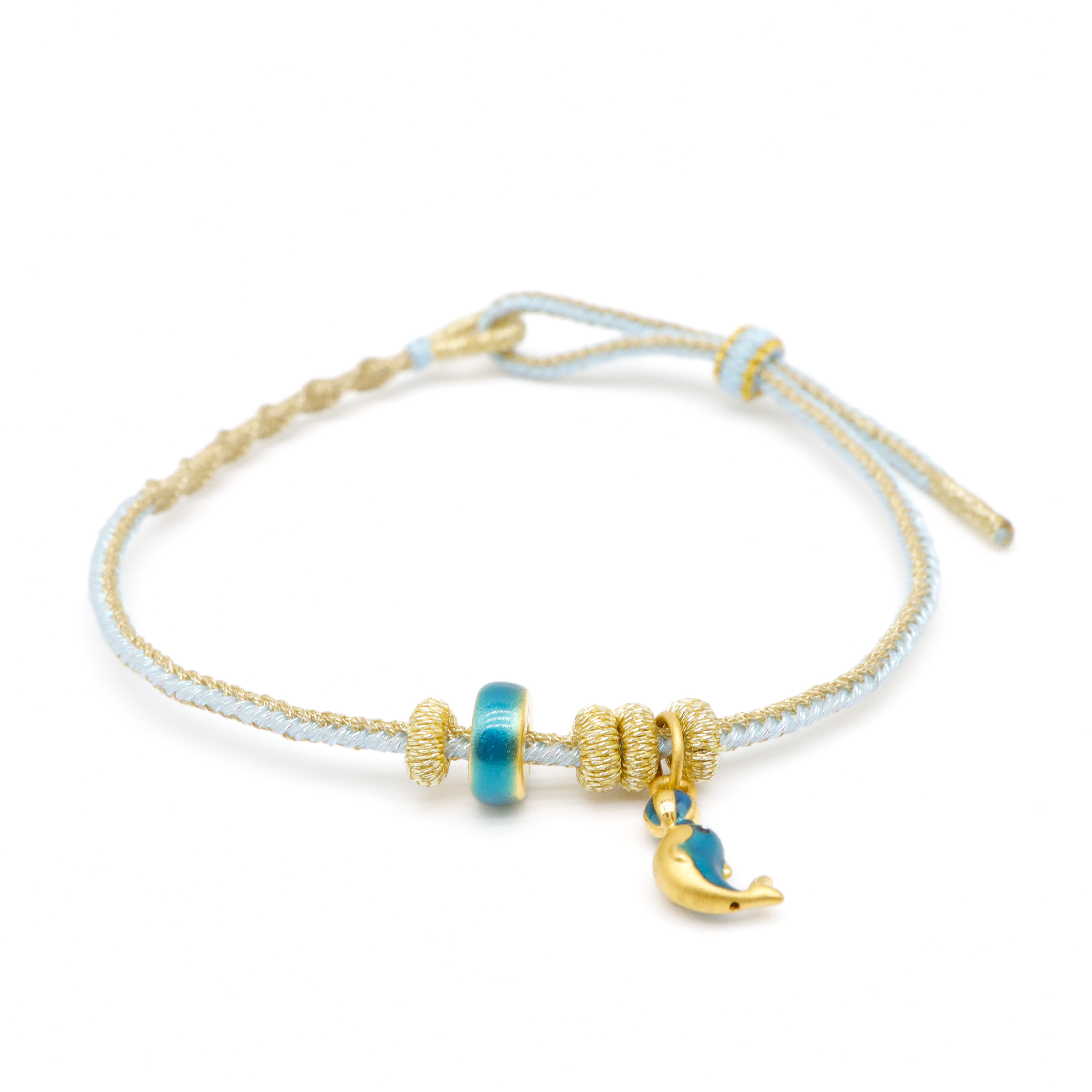 24K Gold charm Bracelet
