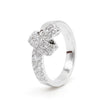 Knotter Pavé Lab-Grown Diamond Statement Ring
