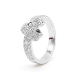 Knotter Pavé Lab-Grown Diamond Statement Ring