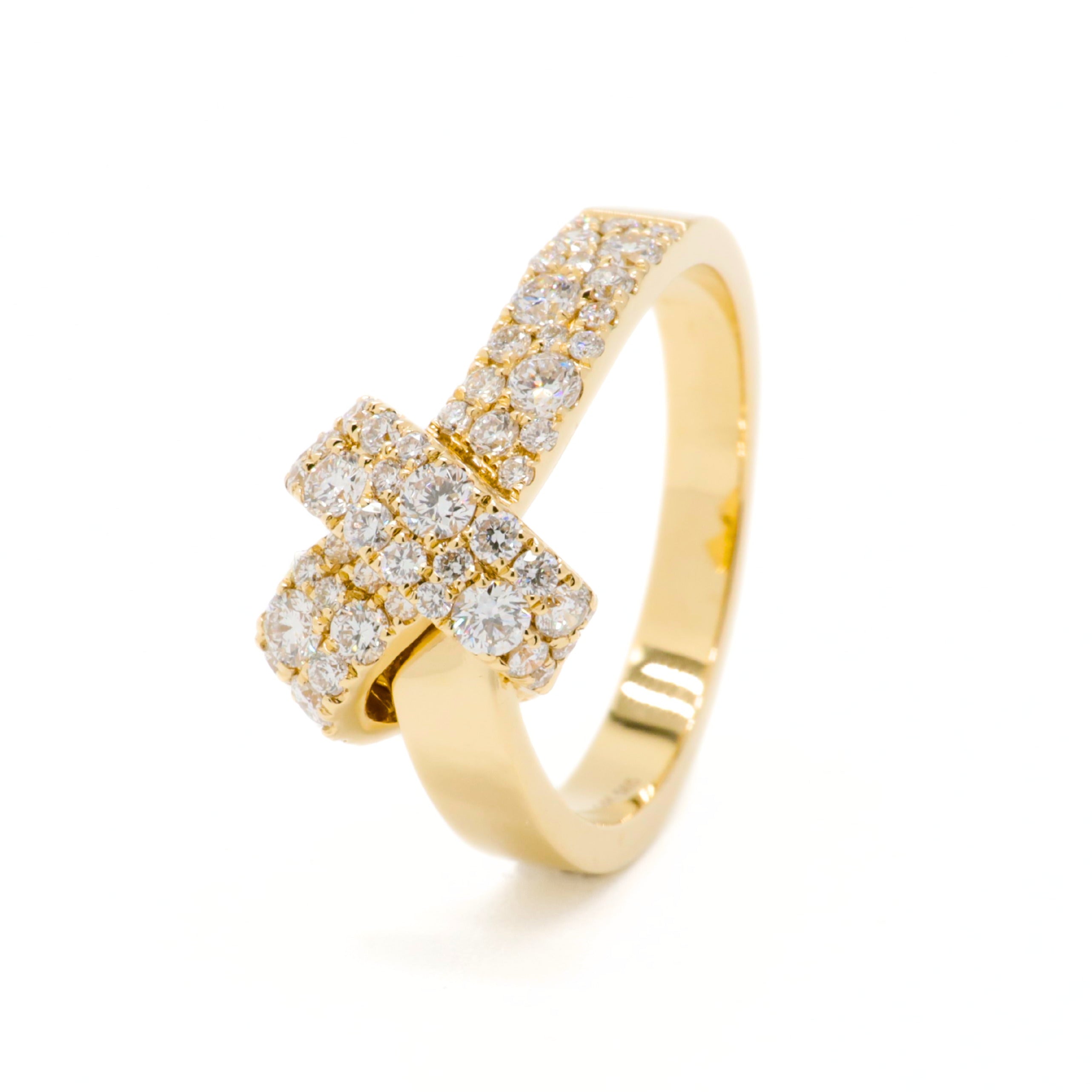 Knotter Pavé Lab-Grown Diamond Statement Ring