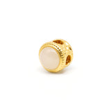 24K Hetian Jade Gold Charm