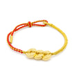 24K Gold Coin Charm Bracelet