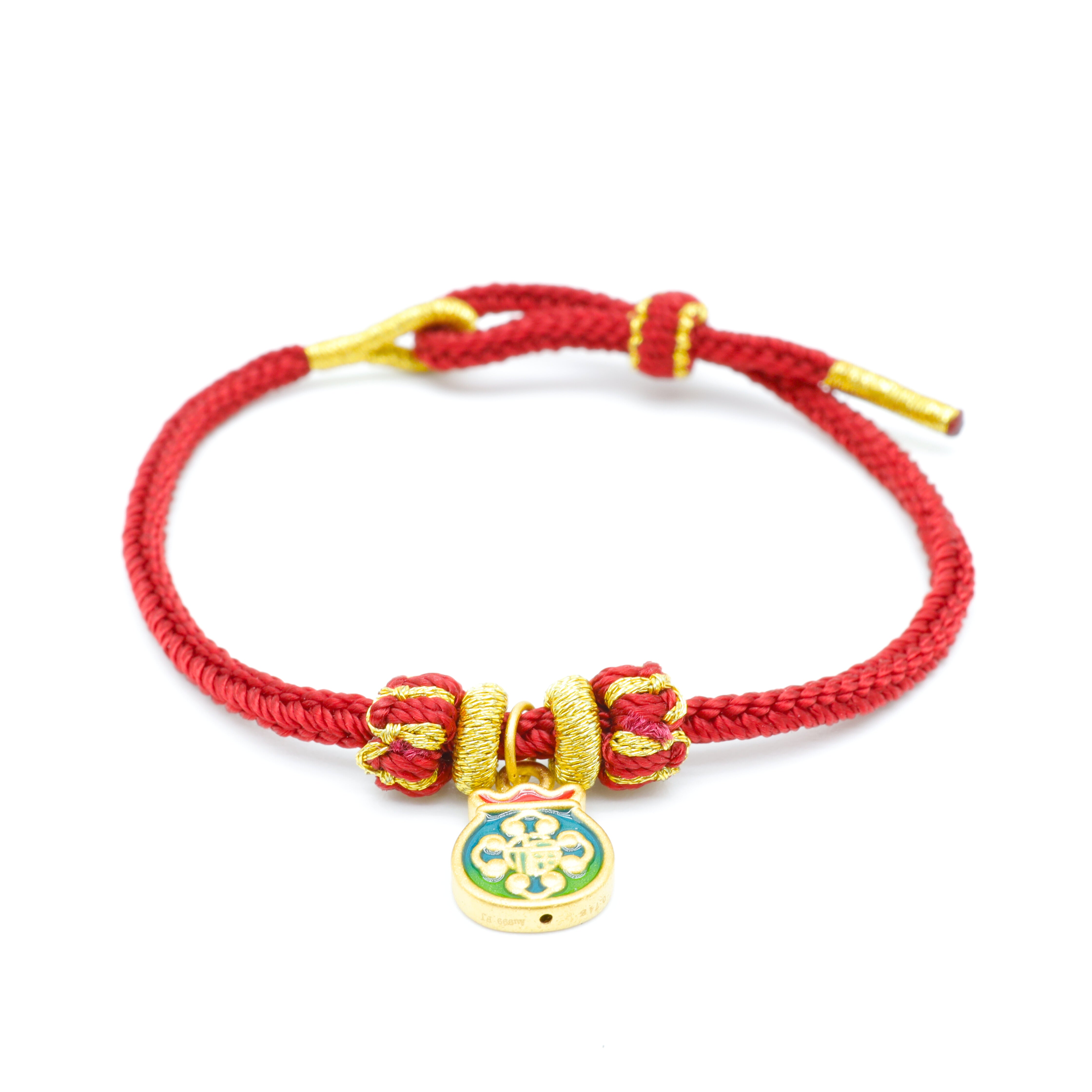 24K Gold charm Bracelet
