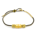24K Gold Charm Bracelet