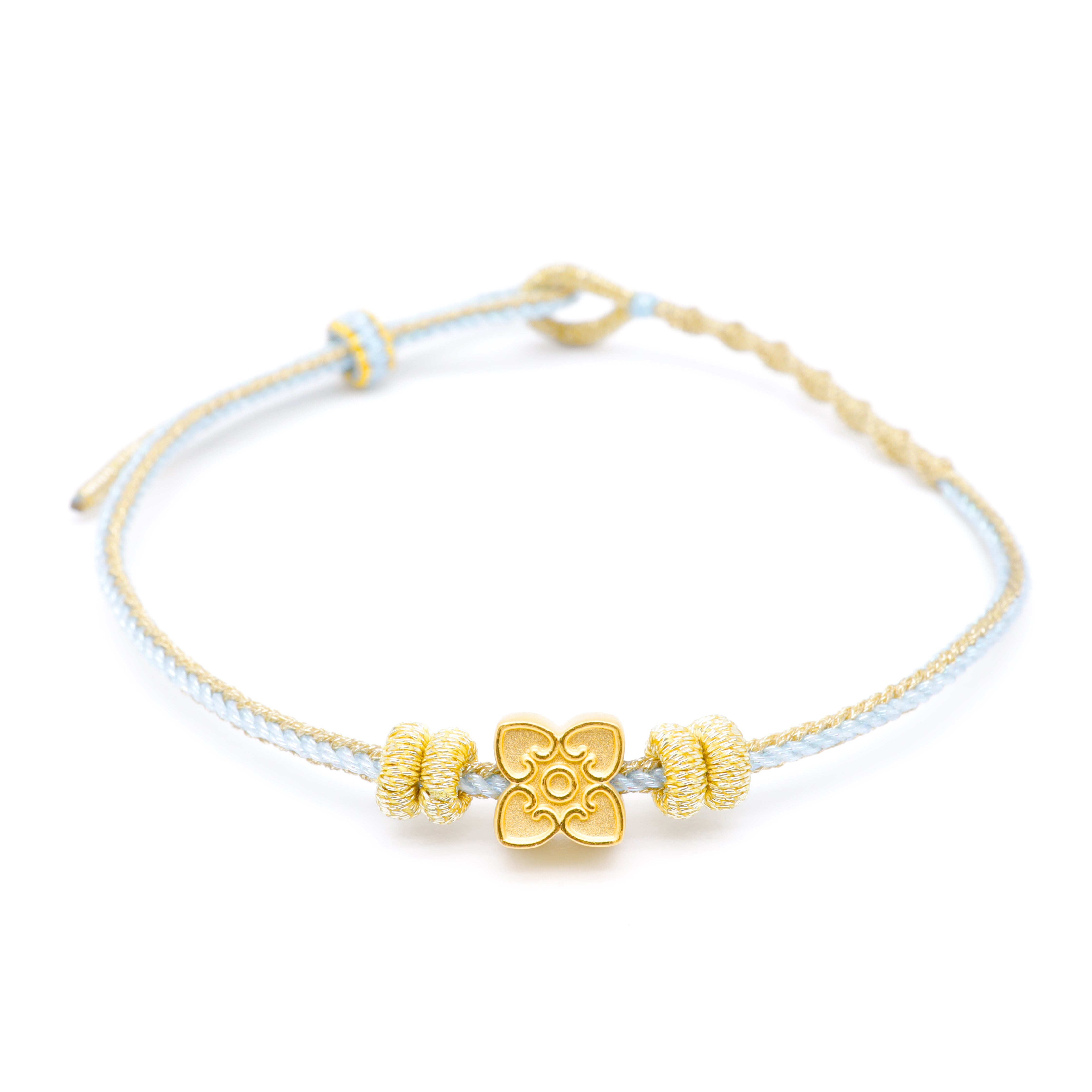 24K Gold charm Bracelet