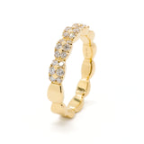 Lab-Grown Diamond Vintage Cluster Ring