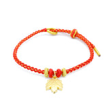 24K Gold charm Bracelet
