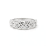Brilliant Lab-Grown Diamond Cluster Ring