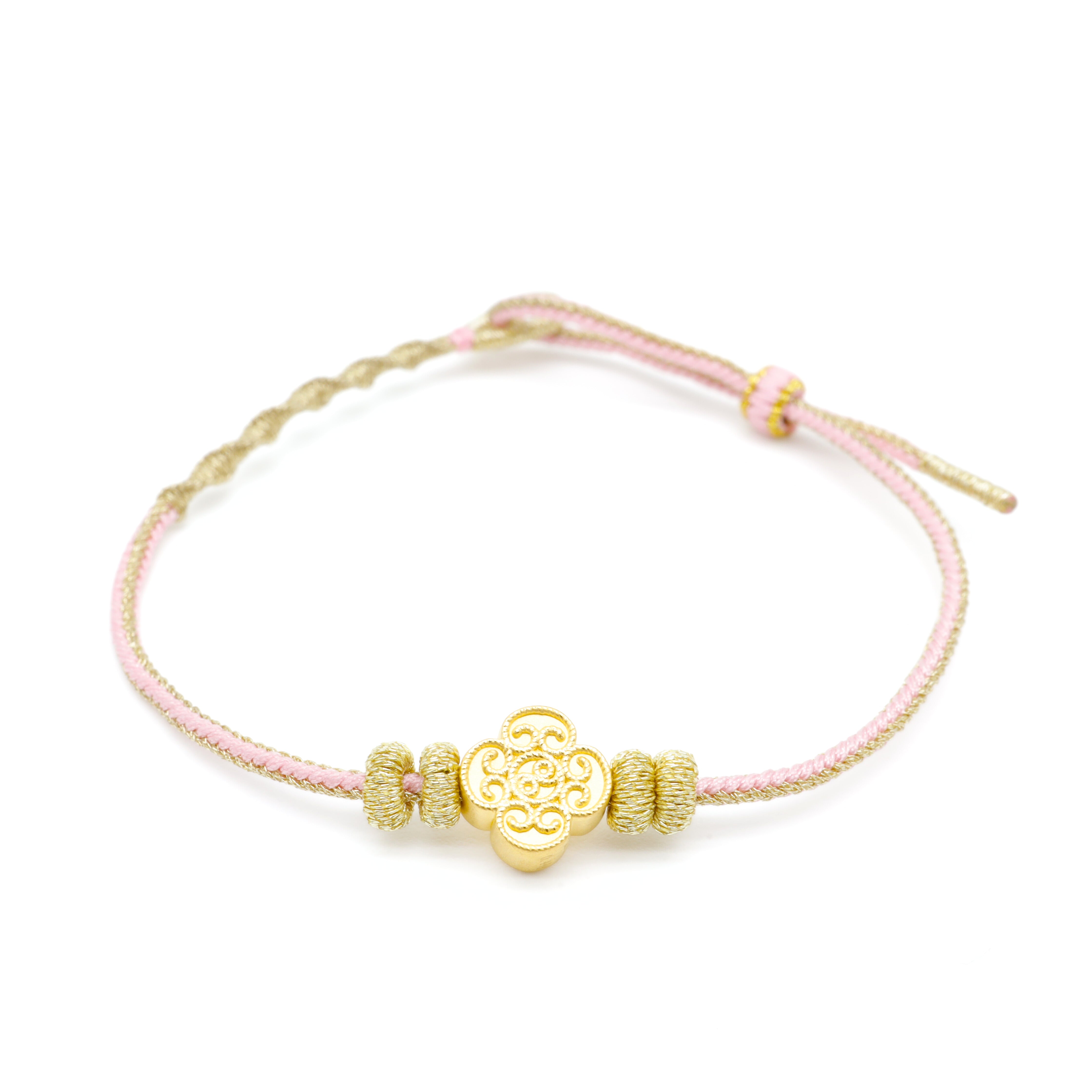 24K Gold charm Bracelet