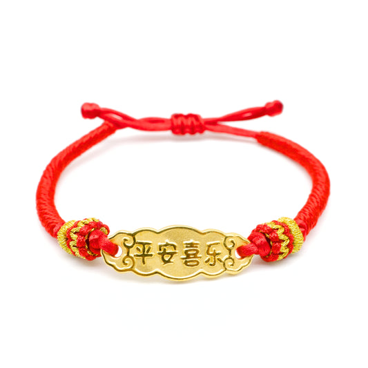 24K Gold charm Bracelet