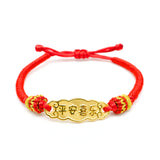 24K Gold charm Bracelet