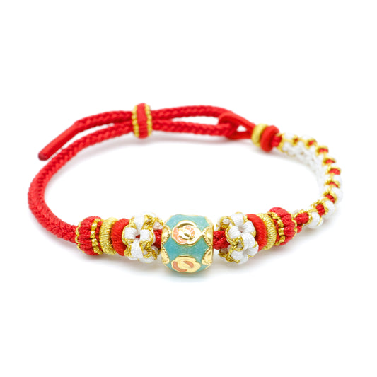 24K Gold Charm Bracelet