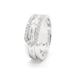 Modern Lab-Grown Diamond Baguette Frame Ring