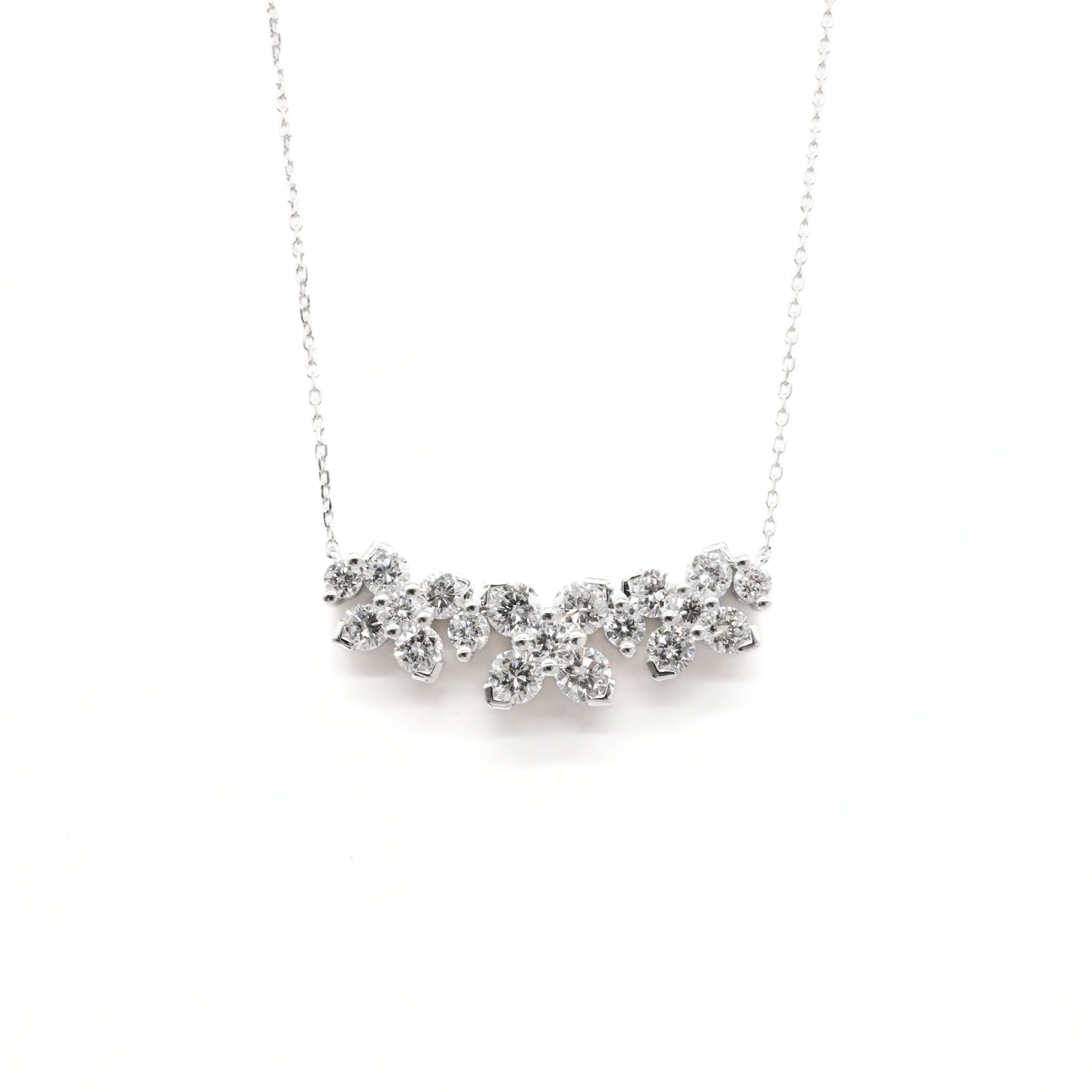 Bloom Lab-Diamond Necklace