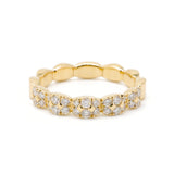 Lab-Grown Diamond Vintage Cluster Ring