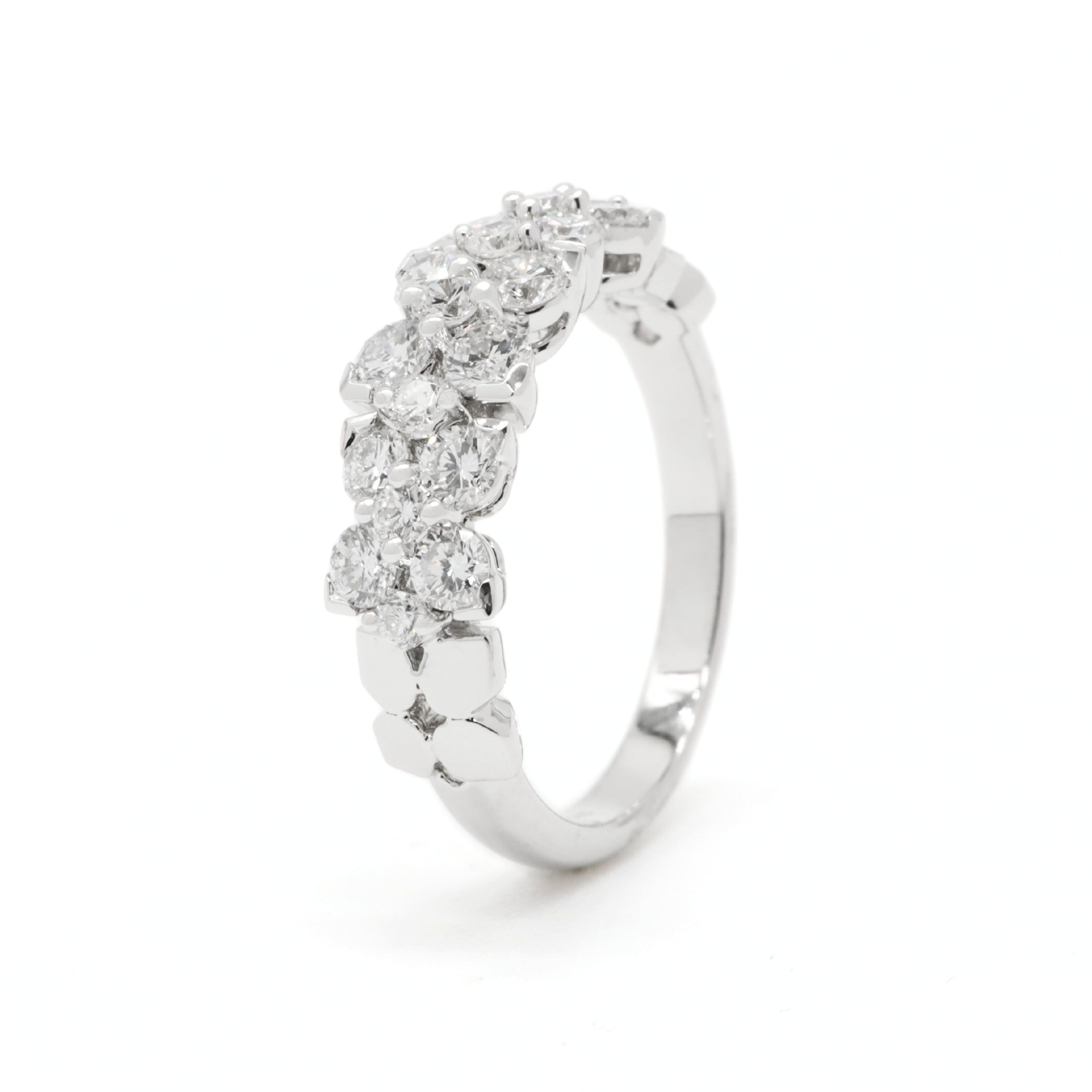 Brilliant Lab-Grown Diamond Cluster Ring
