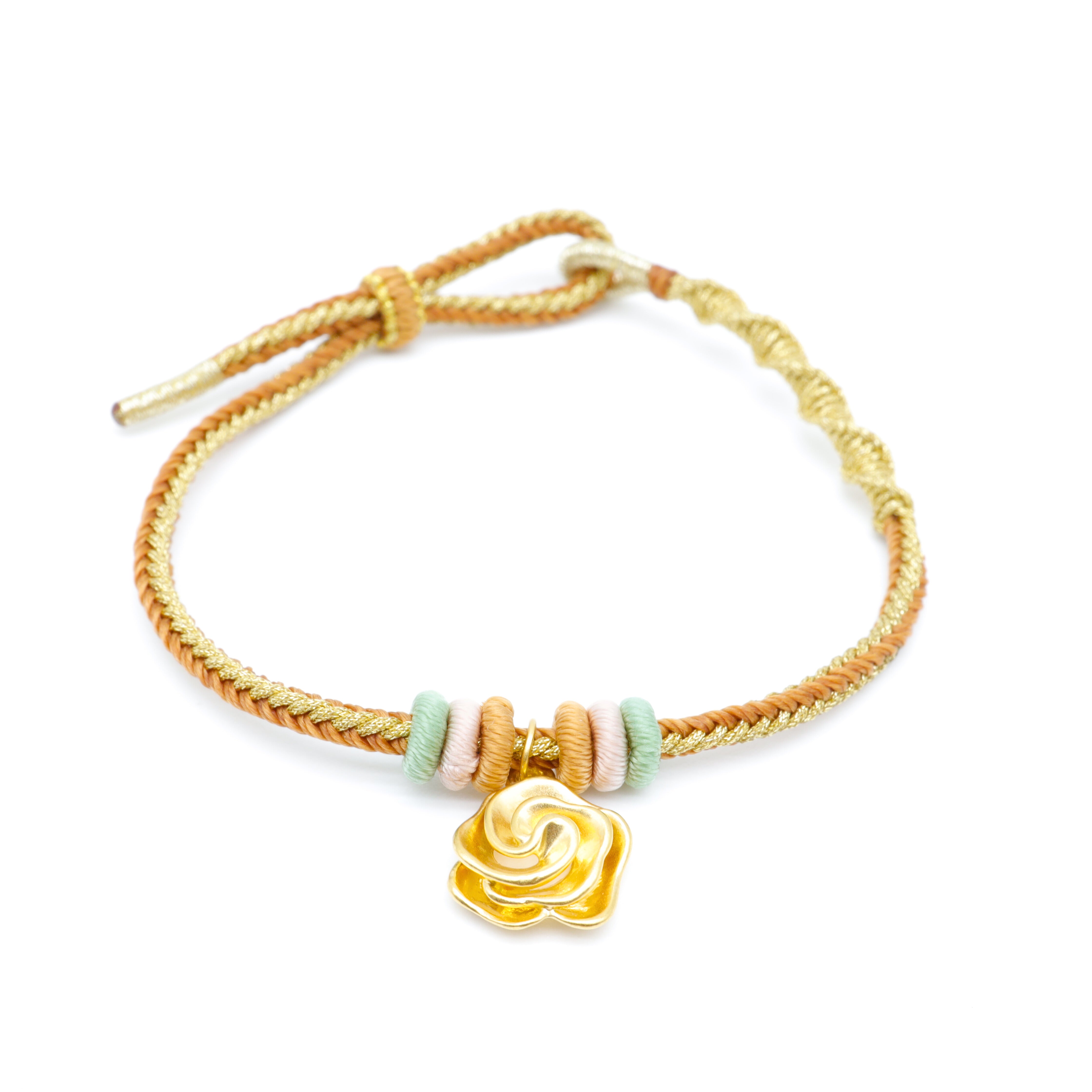 24K Gold charm Bracelet
