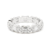 Luxury Lab-Grown Diamond Baguette Cluster Ring