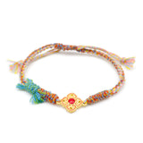 24K Gold Charm Bracelet