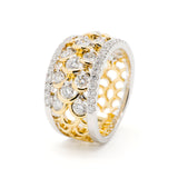 Luxe Openwork Lab-Grown Diamond Band Ring