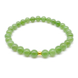 24K GOLD HETIAN JADE BRACELET