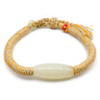24K gold hetian jade bracelet