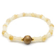 24K gold hetian jade bracelet
