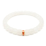 24K GOLD HETIAN JADE BRACELET
