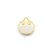 24K Gold Hetian Jade Pendant