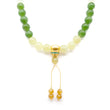 24k GOLD HETIAN JADE NECKLACE