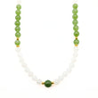 24k GOLD HETIAN JADE NECKLACE