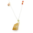 24k GOLD HETIAN JADE NECKLACE