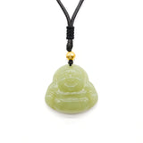 24k GOLD HETIAN JADE NECKLACE