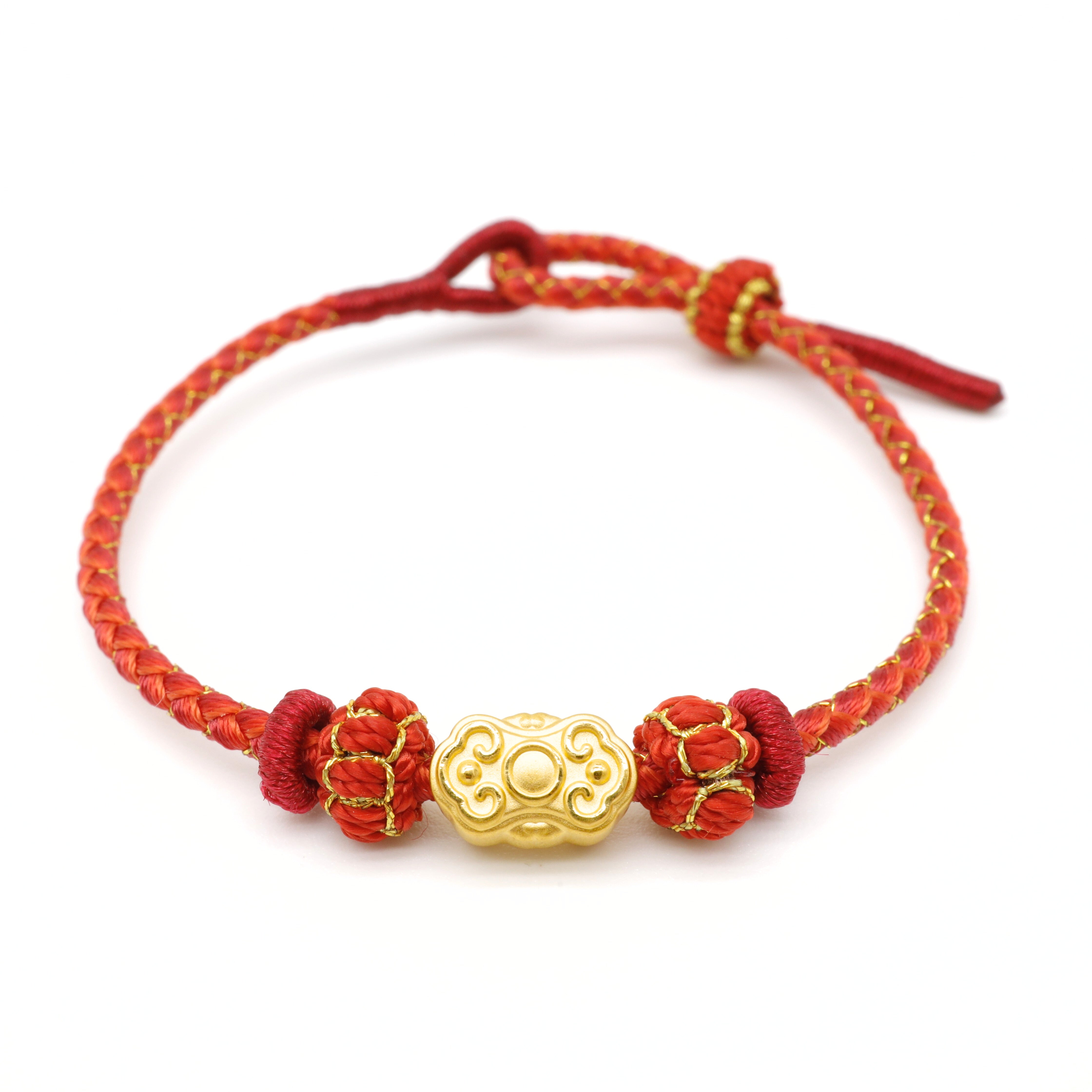 24K Gold charm Bracelet