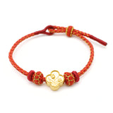 24K Gold charm Bracelet