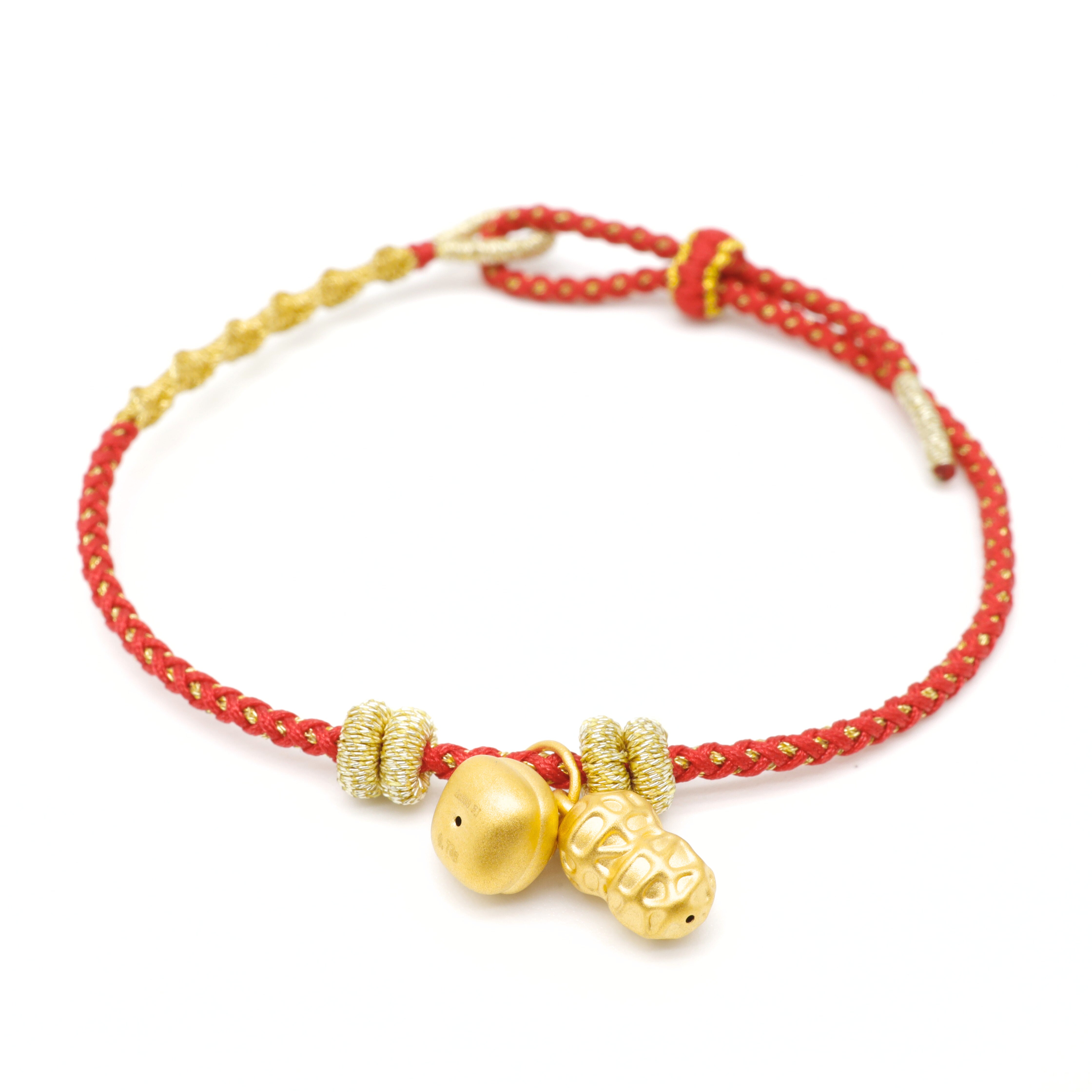 24K Gold charm Bracelet