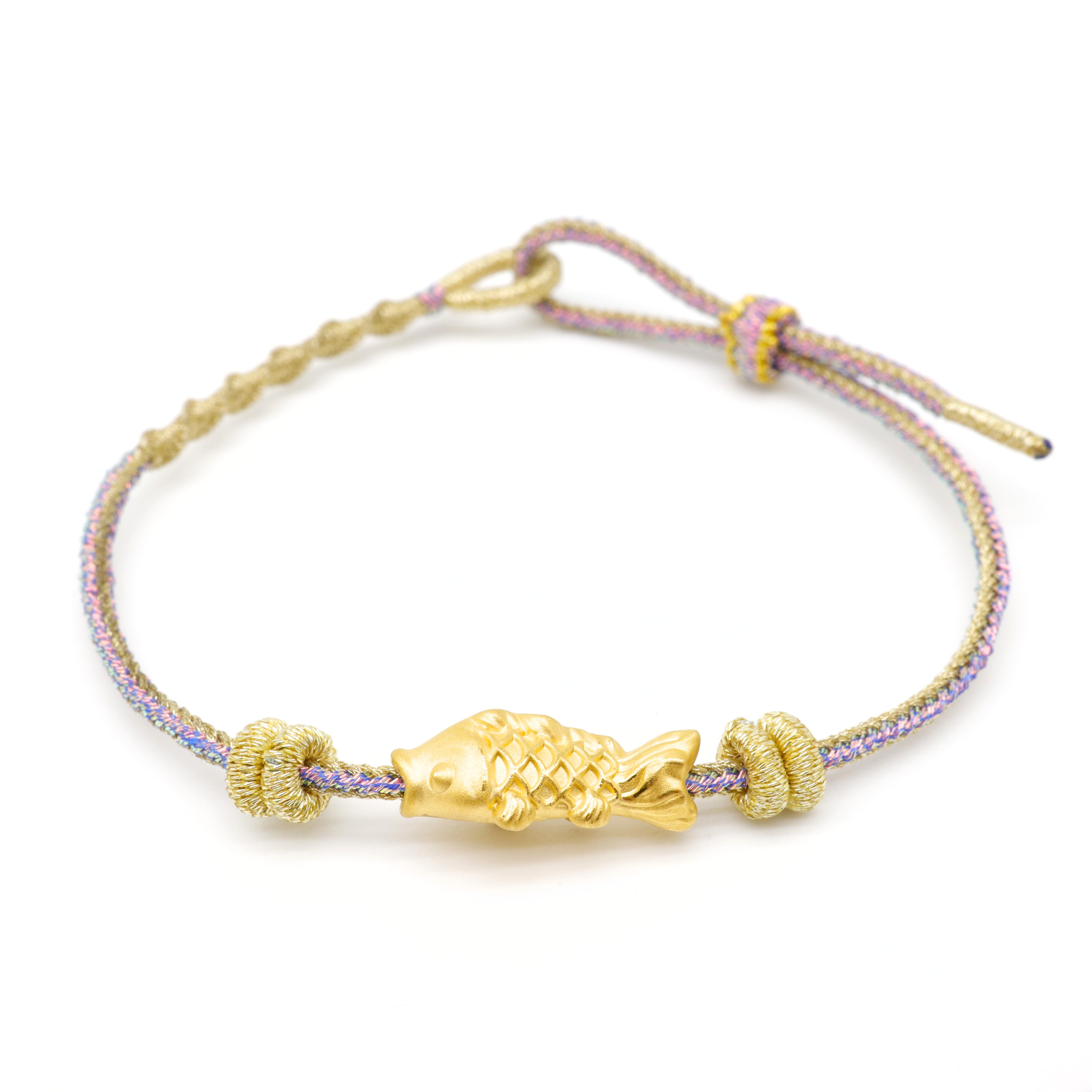 24K Gold charm Bracelet