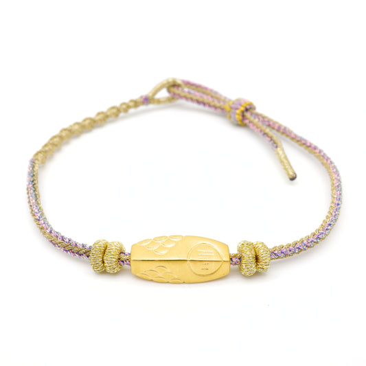 24K Gold charm Bracelet