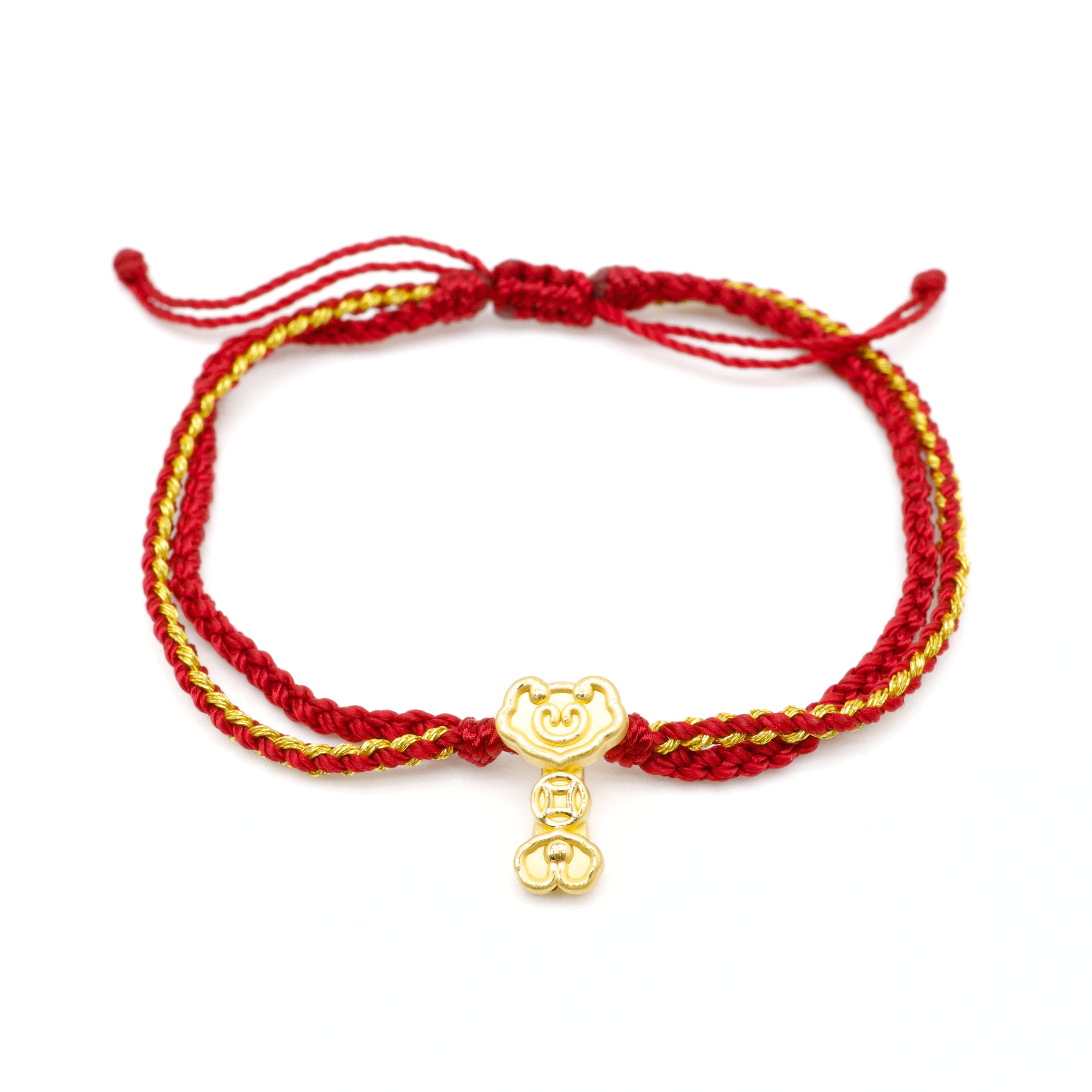24K Gold charm Bracelet