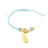 24K Gold Snake charm Bracelet