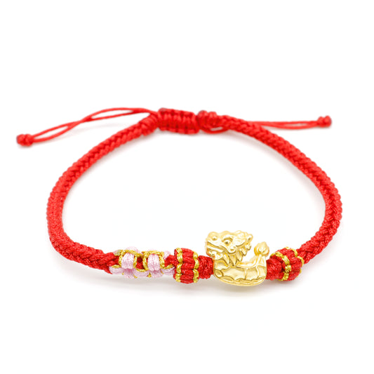 24K Gold charm Bracelet