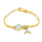 24K Gold charm Bracelet