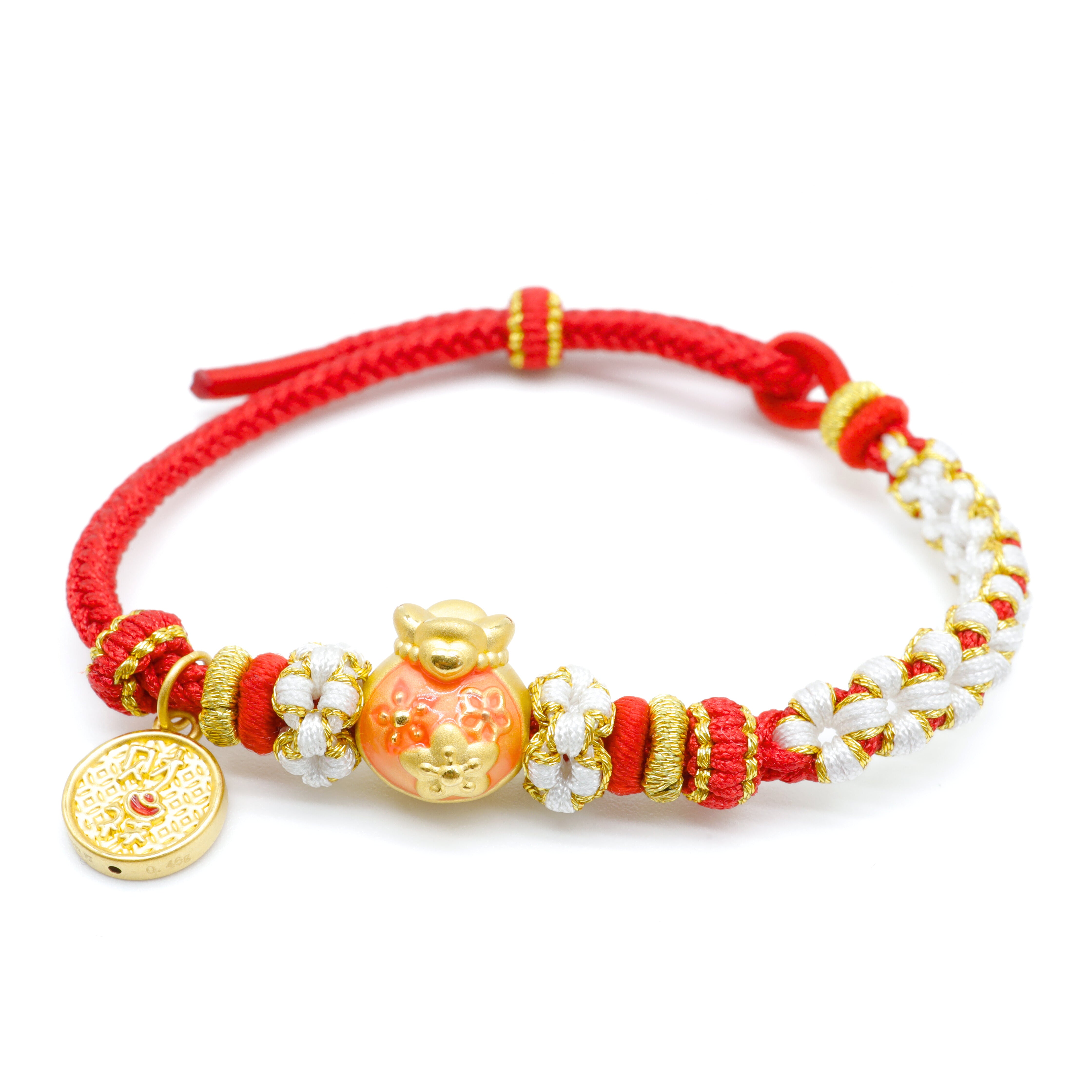24K Gold charm Bracelet