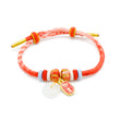24K Gold Snake charm Bracelet
